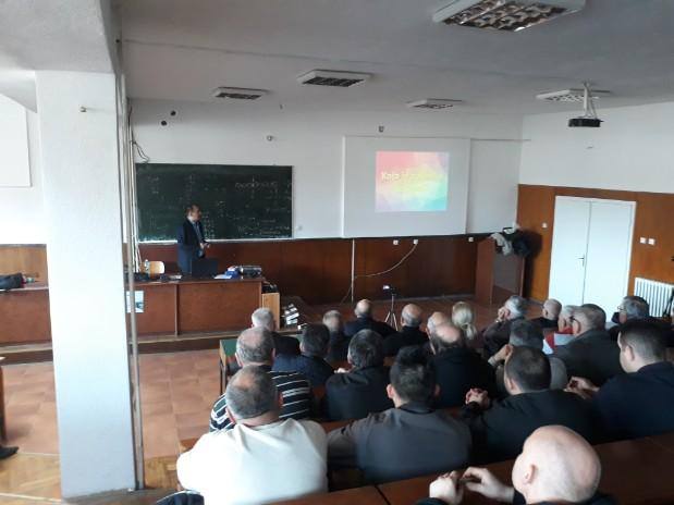 Predavanje u Skopju - Makedonija